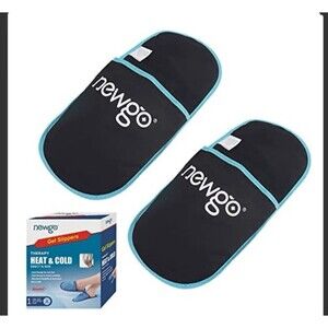 Newgo Gel Slippers ~ Therapy Heat & Cold Fits most sizes